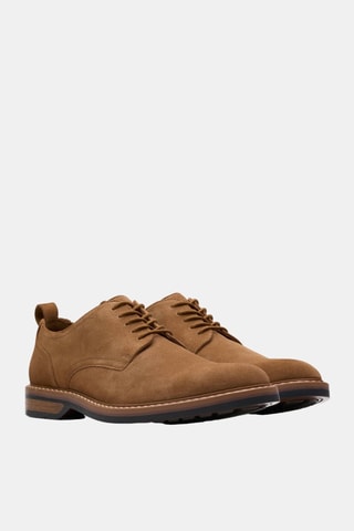 Derbies de nobuk Aldwin Lace - Marrón