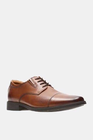 Derbies de piel Tilden Cap - Marrón