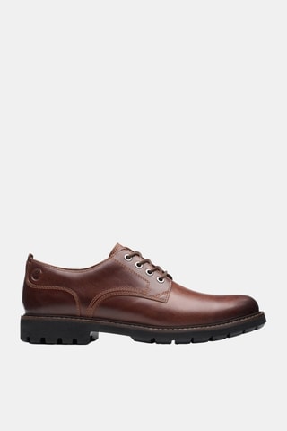 Derbies de piel Batcombe Tie - Marrón