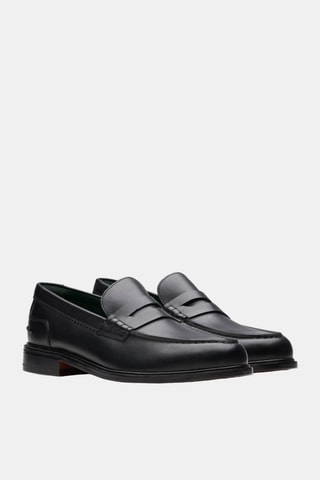 Mocasines de piel CraftJames Lo - Negro