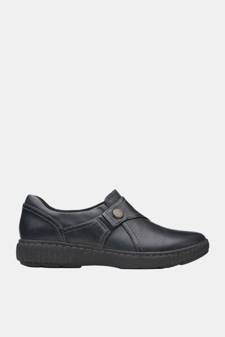 Mocasines de piel Caroline Pearl - Negro