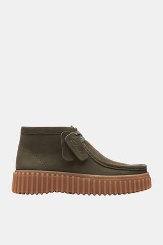Botas de nobuk Torhill Moss - Verde