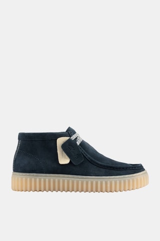 Botas de nobuk Torhill Hi - Azul pato