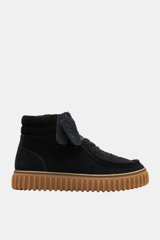 Botines de nobuk Tor Hill Hi O - Negro