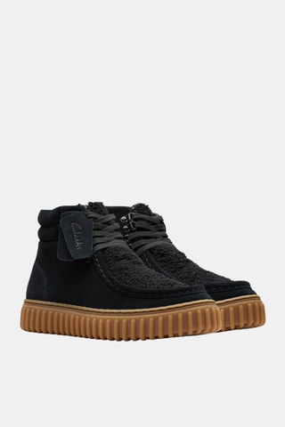 Botines de nobuk Tor Hill Hi O - Negro