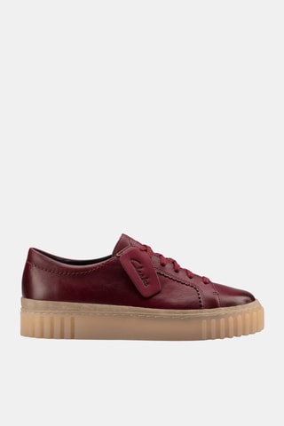 Zapatillas de piel con plataforma Mayhill Walk - Burdeos