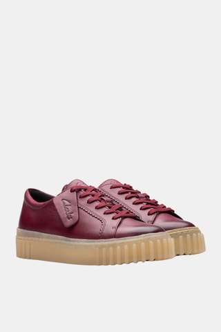 Zapatillas de piel con plataforma Mayhill Walk - Burdeos