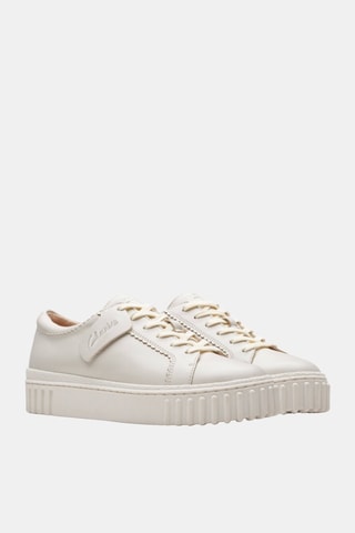 Zapatillas de piel con plataforma Mayhill Walk - Blanco