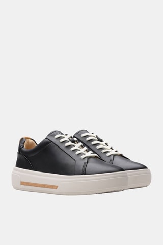 Zapatillas de piel con plataforma Hollyhock Walk - Negro