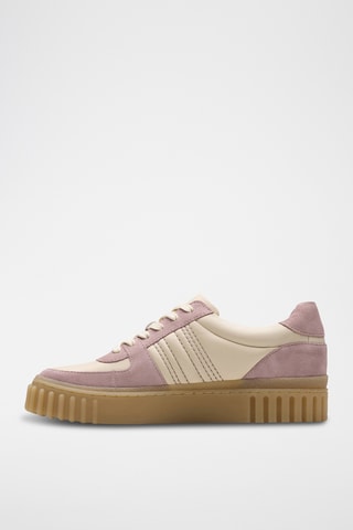 Zapatillas de nobuk con plataforma Mayhill - Beige