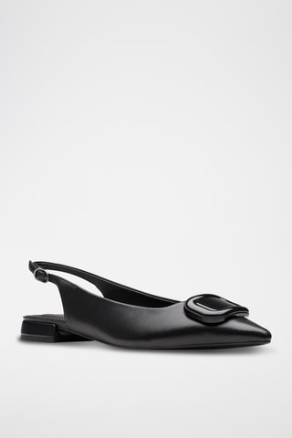 Zapatos de piel de tacón Sensa15 - Negro