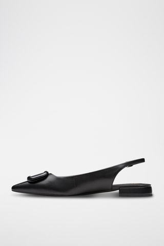 Zapatos de piel de tacón Sensa15 - Negro