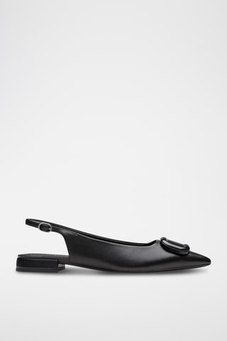 Zapatos de piel de tacón Sensa15 - Negro
