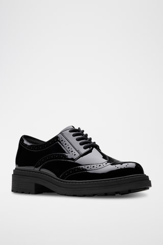 Derbies de piel con plataforma Orinoco3 - Negro