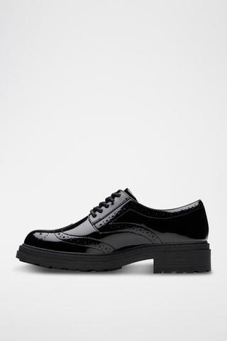 Derbies de piel con plataforma Orinoco3 - Negro