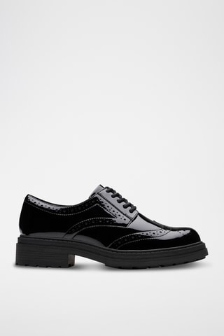 Derbies de piel con plataforma Orinoco3 - Negro