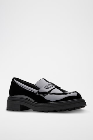Mocasines de piel con plataforma Orinoco3 - Negro