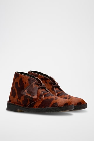 Botines de piel Desert - Marrón