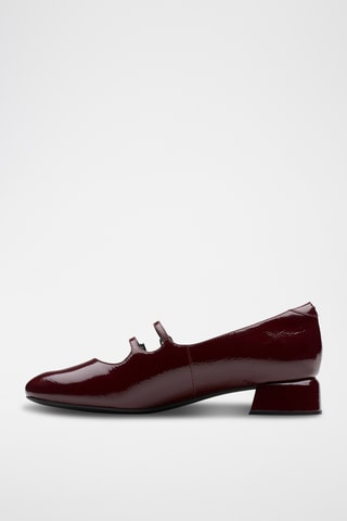 Babies à talons en cuir verni Daiss30 - Bordeaux