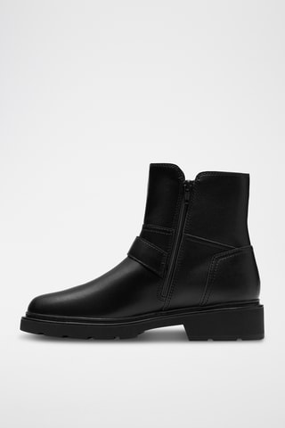 Botines de piel Lauryl - Negro