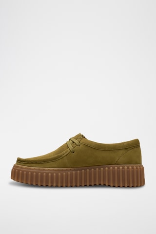 Derbies de nobuk con plataforma Torhill - Caqui