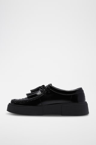 Derbies de piel con plataforma Torview - Negro