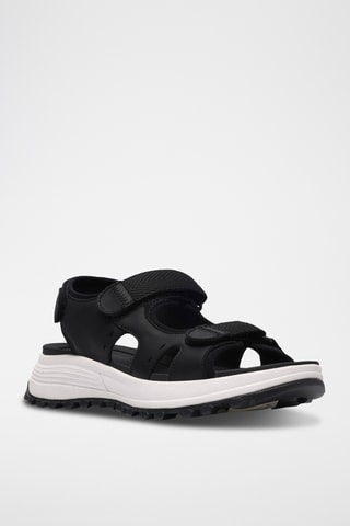 Sandalias de piel ATLTrek - Negro