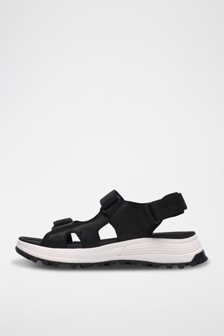 Sandalias de piel ATLTrek - Negro