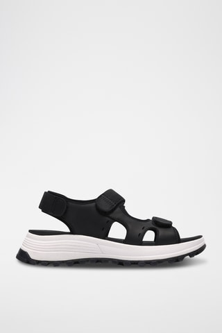 Sandalias de piel ATLTrek - Negro