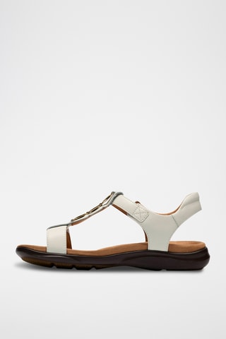 Sandalias de piel Kitly - Blanco