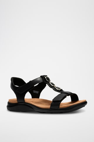 Sandalias de piel Kitly - Negro
