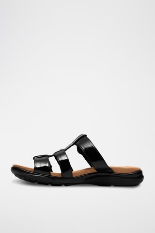 Sandalias de piel Kitly - Negro