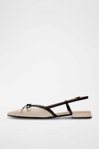 Zapatos de piel de tacón Sensa15 - Crema