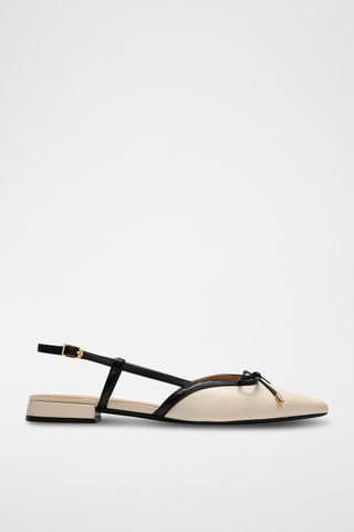 Zapatos de piel de tacón Sensa15 - Crema