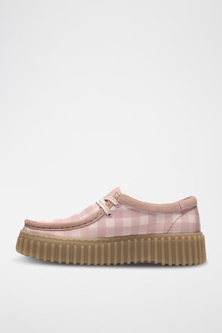 Derbies de piel con plataforma Torhill - Rosa