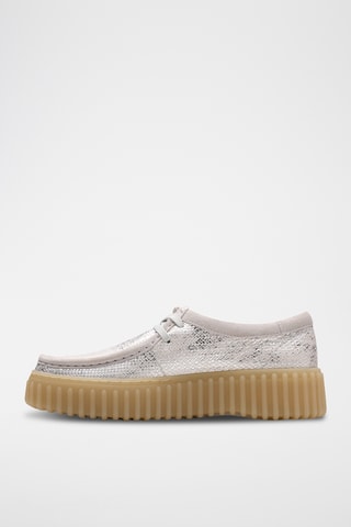 Derbies de piel con plataforma Torhill - Plateado