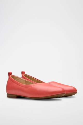 Bailarinas de piel Fawna - Coral