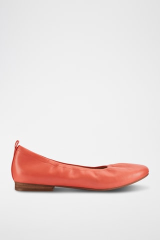 Bailarinas de piel Fawna - Coral