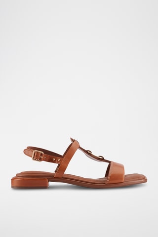 Sandalias de piel Ariany - Marrón