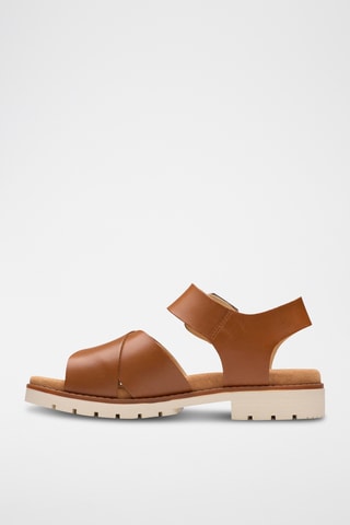 Sandalias de piel Orinoco - Marrón