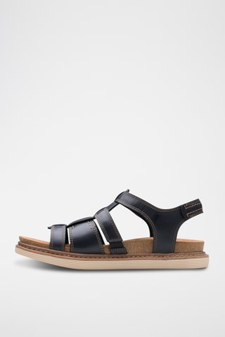 Sandalias de piel Arwell - Negro