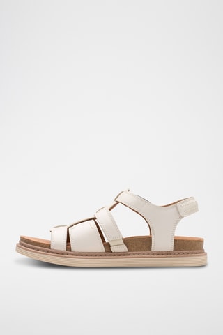 Sandalias de piel Arwell - Crema
