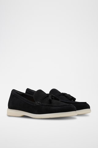 Mocasines de nobuk Narini - Negro
