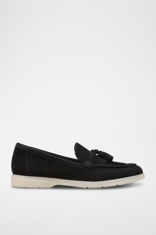 Mocasines de nobuk Narini - Negro