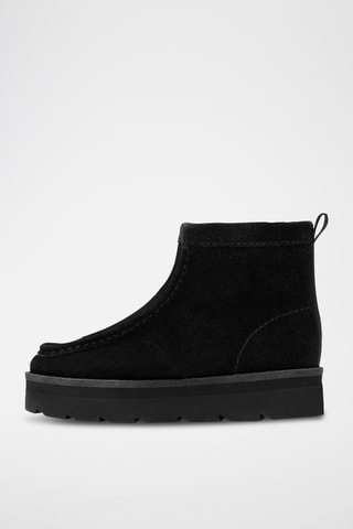 Botines de nobuk Meare - Negro