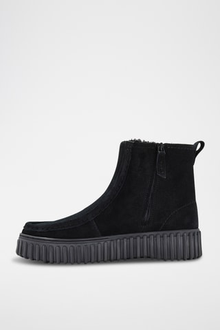 Botines forrados de piel Torhill - Negro