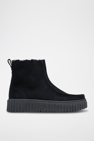 Botines forrados de piel Torhill - Negro