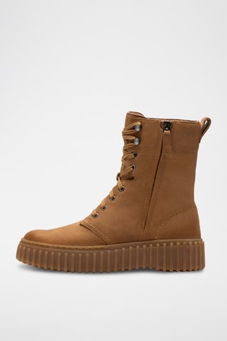 Botines de piel Torhill - Beige