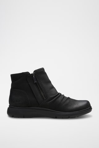 Botines de piel Certina - Negro