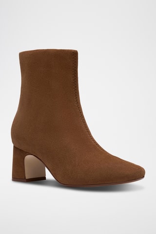 Botines de nobuk Fernie - Marrón